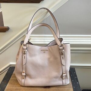 Michael Kors Blush Leather Shoulder Bag